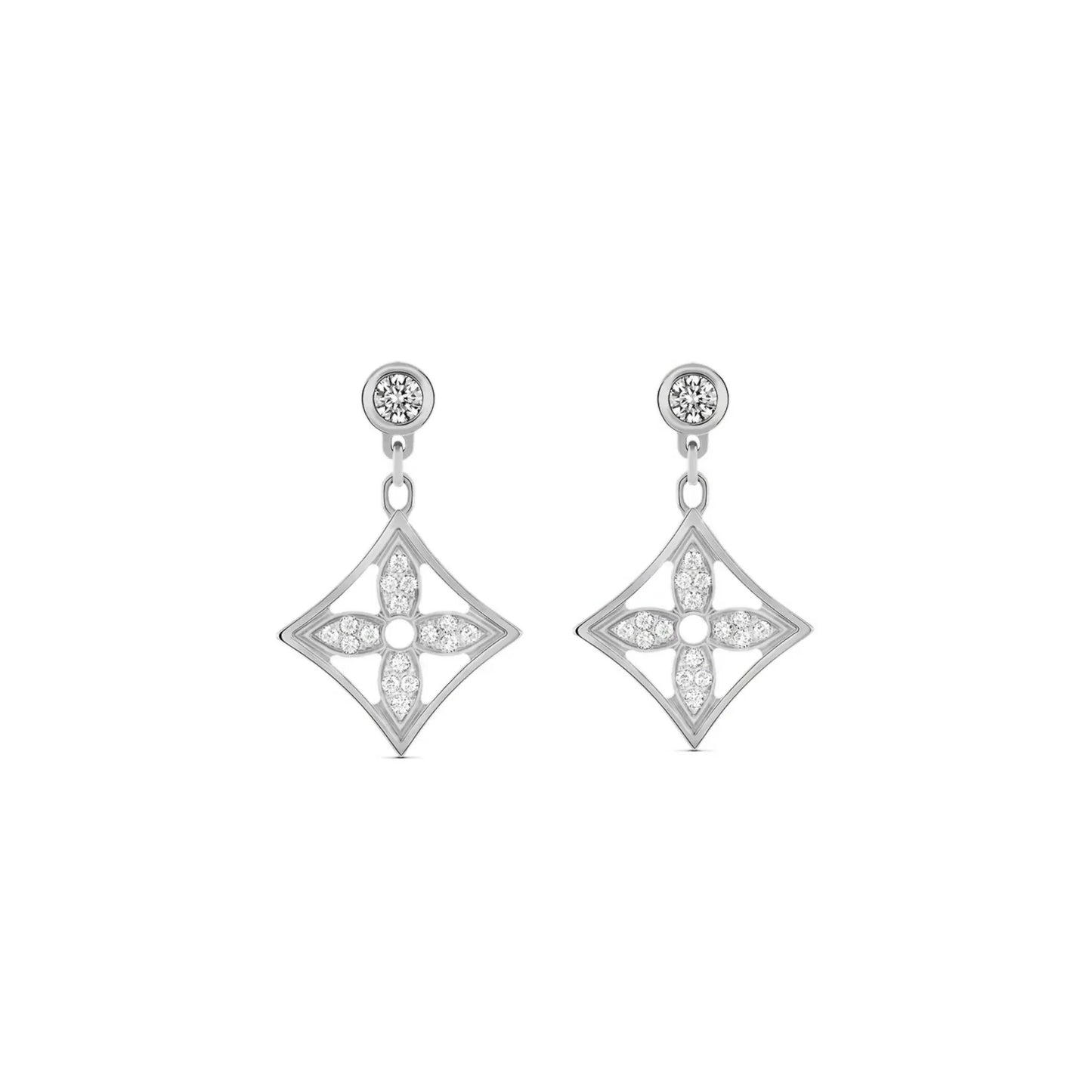 Viktoria Earrings - Silver