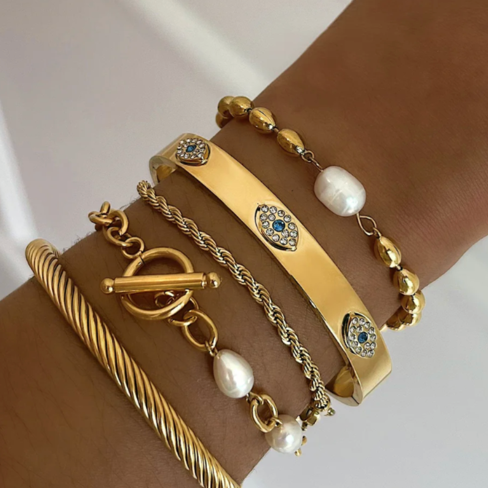 Topaz Bracelet - Gold