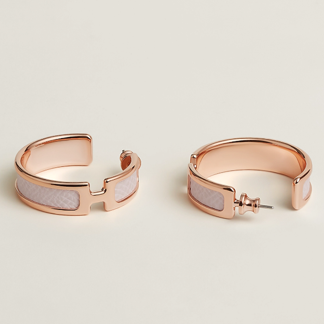 Helena Freya Earrings - Rose Gold