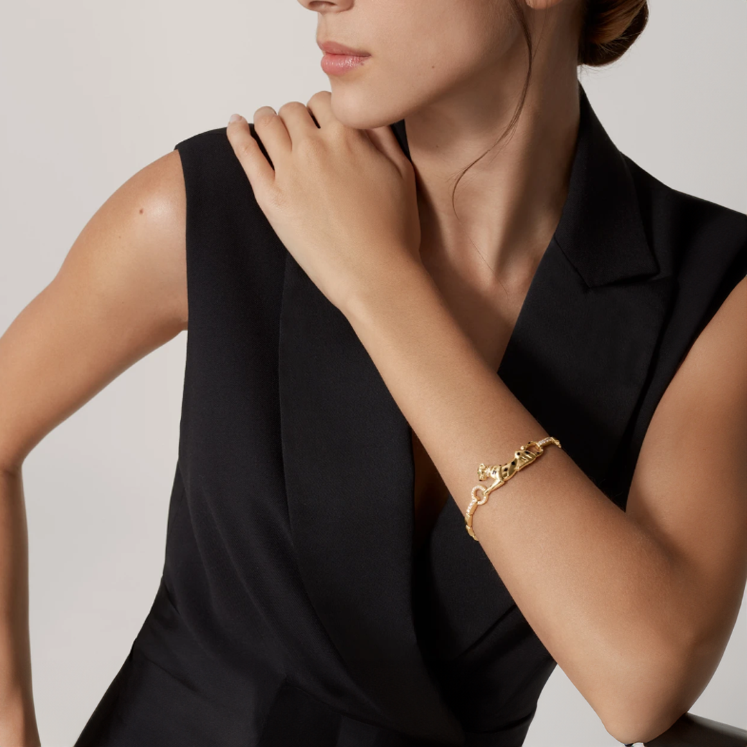 Panther Lea Cuff Bracelet
