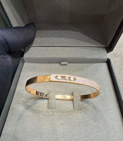 Diamond Charm Bangle (all colors)