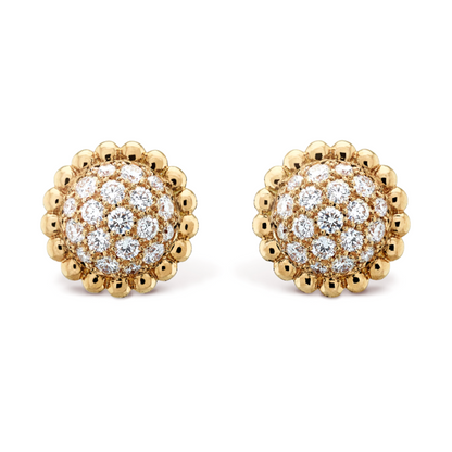 Sassy Earrings - Diamond / Gold