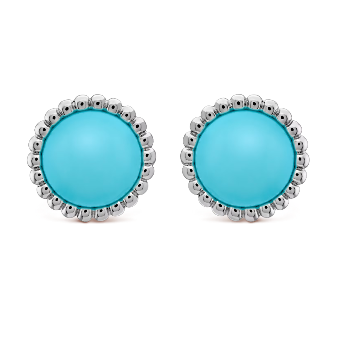 Sassy Earrings - Blue / Silver