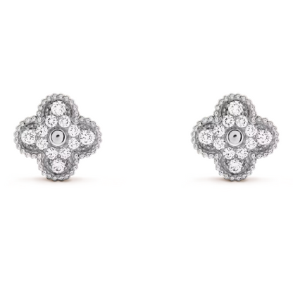 Coki Earrings - Diamond / Silver