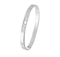 18K White Gold