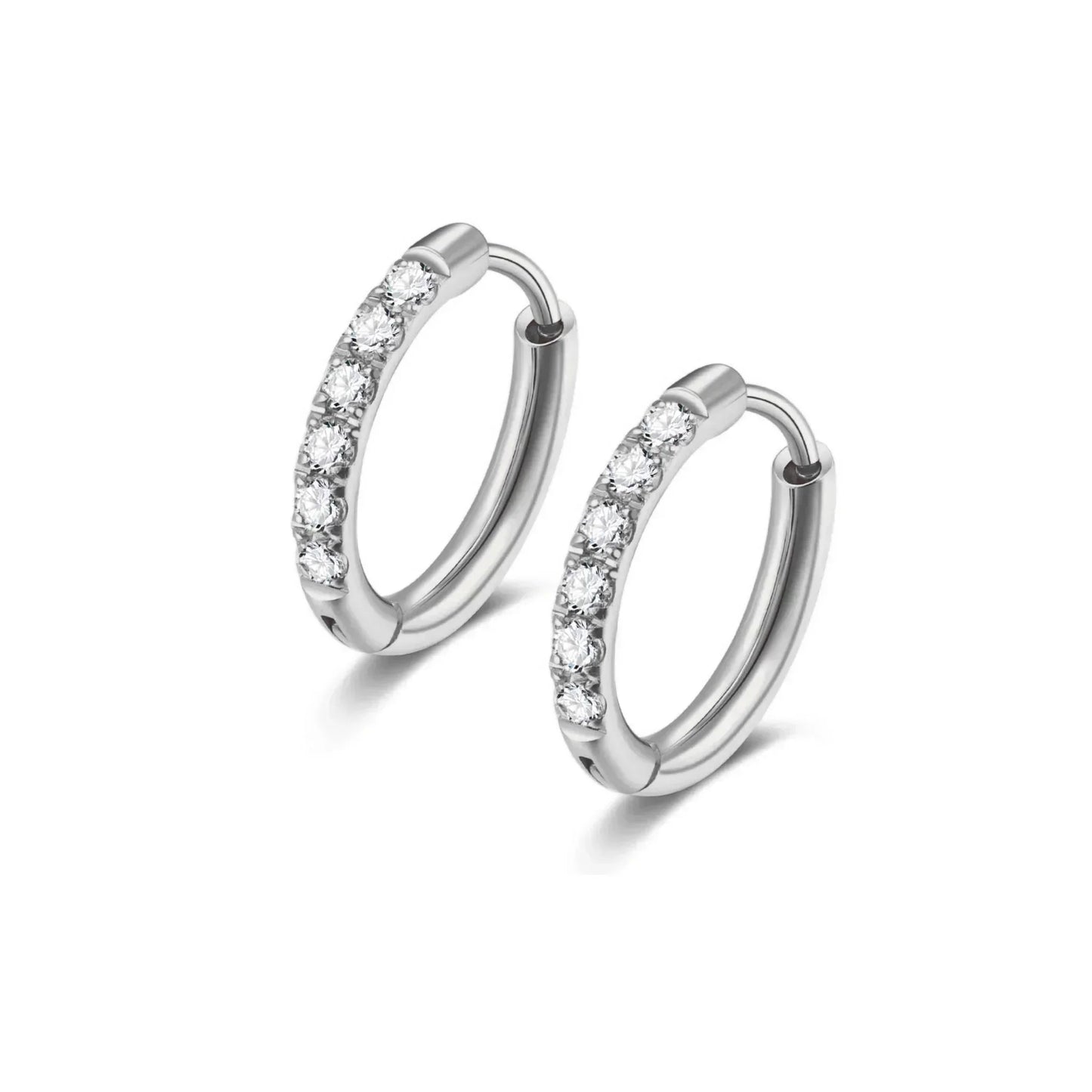 Small Earrings - Silver