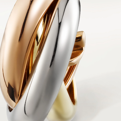 Trinity Moon Earrings