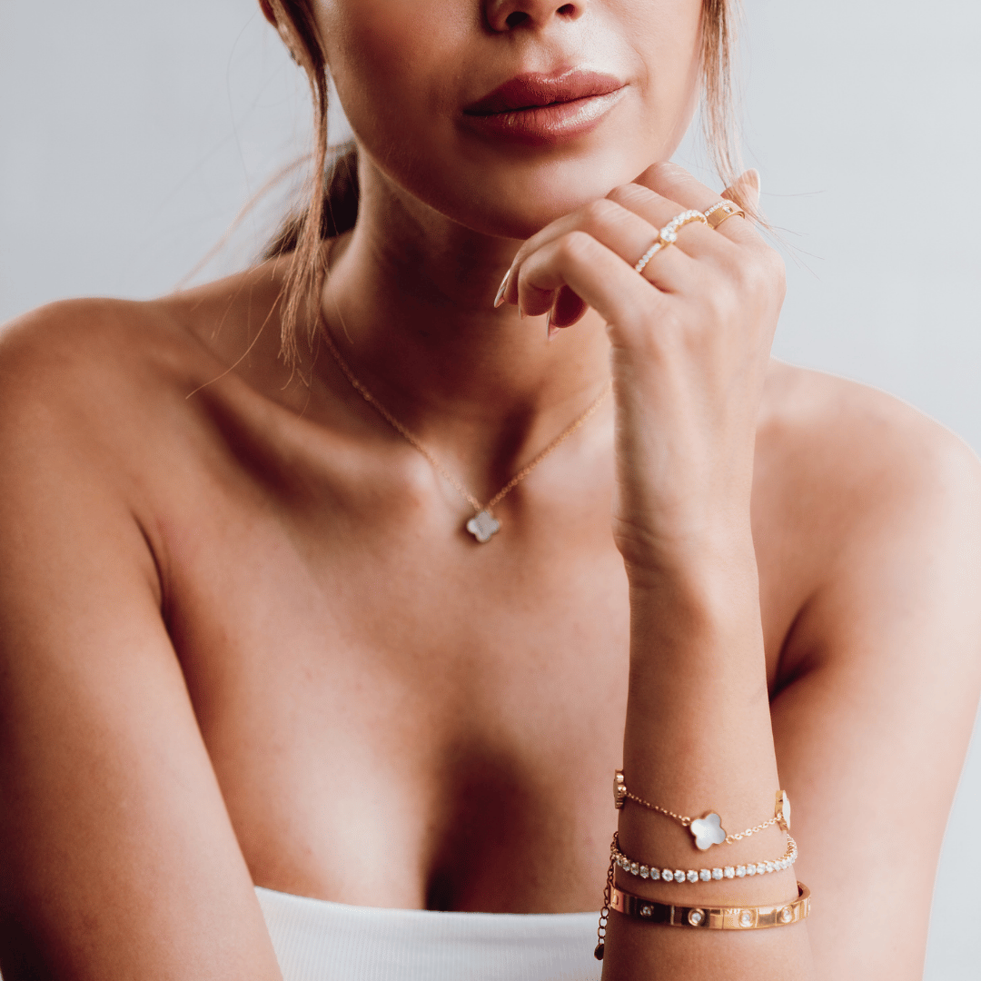 White Clover Armband