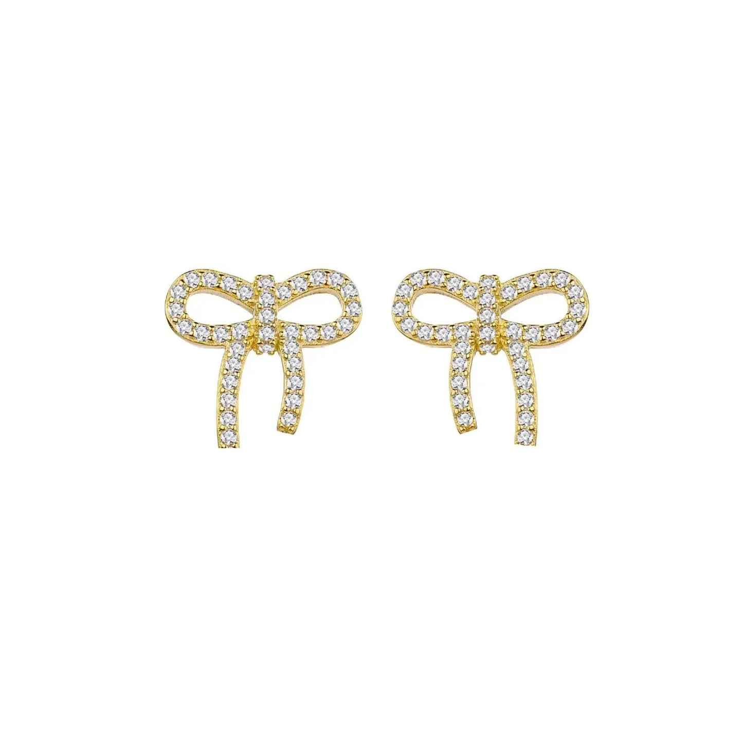 Tia Loop Earrings - Gold