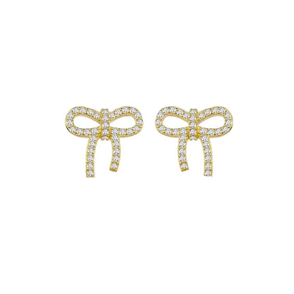 Tia Loop Earrings - Gold
