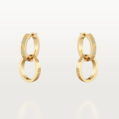 Love Earrings - Diamond
