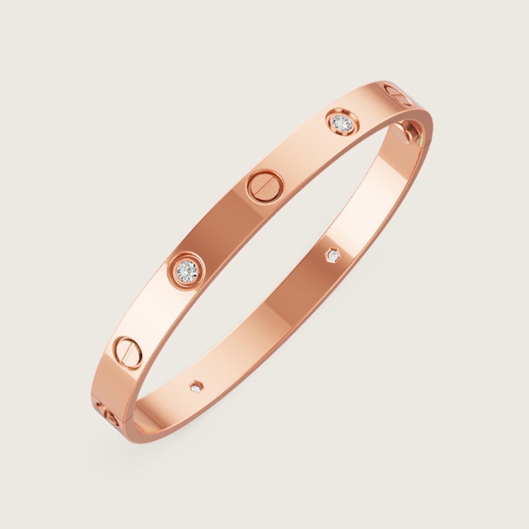 Ava 10-Diamond Bangle