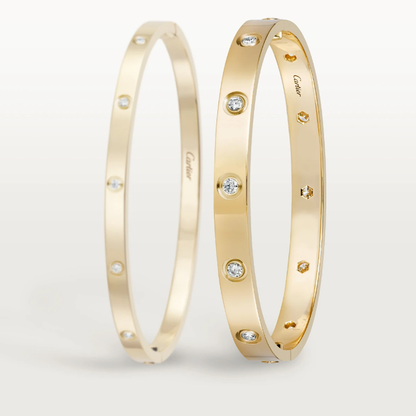 Ava 10-Diamond Bangle
