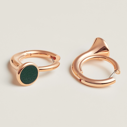 Helena Mathilda Earrings - Rose Gold