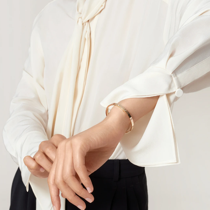 Ava 10-Diamond Bracelet - Thin