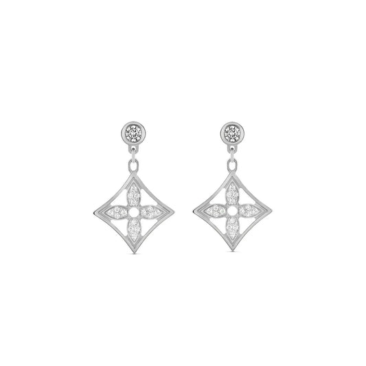 Viktoria Earrings - Silver