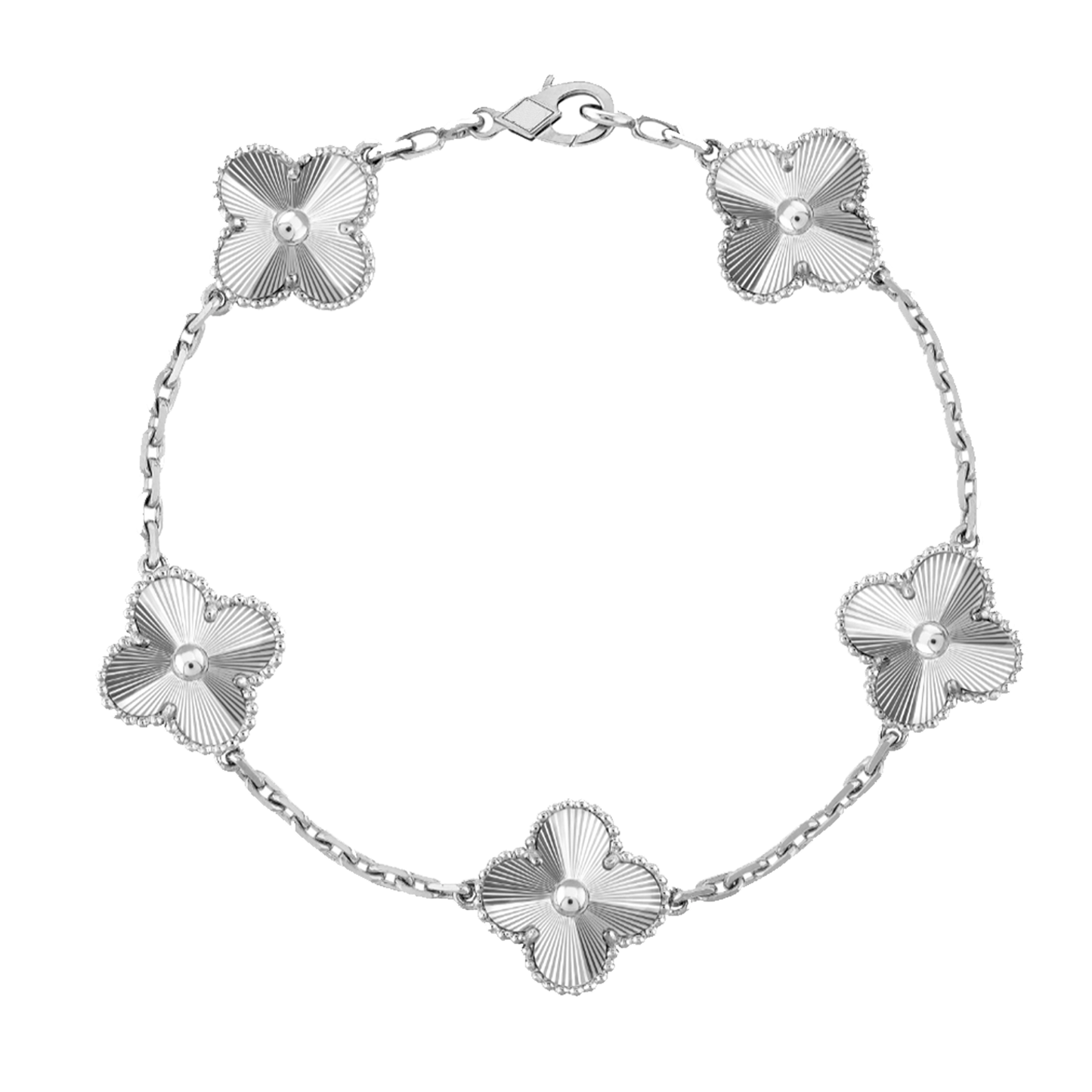 Amber Armband - Silver / Pattern