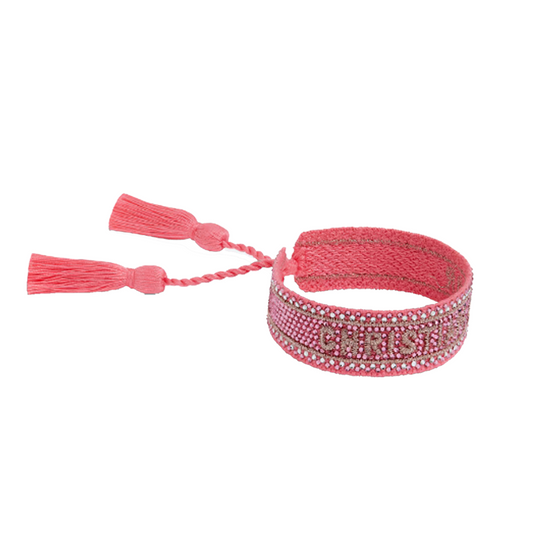 Diana Bracelet - Pink / Glitter