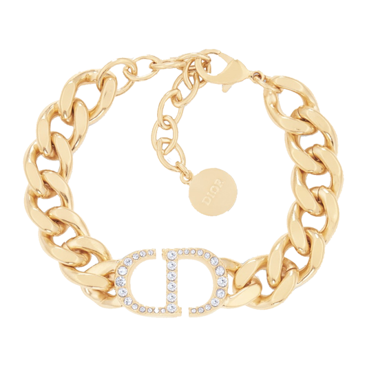 Diana Bracelet - Gold / Diamond (Logo)