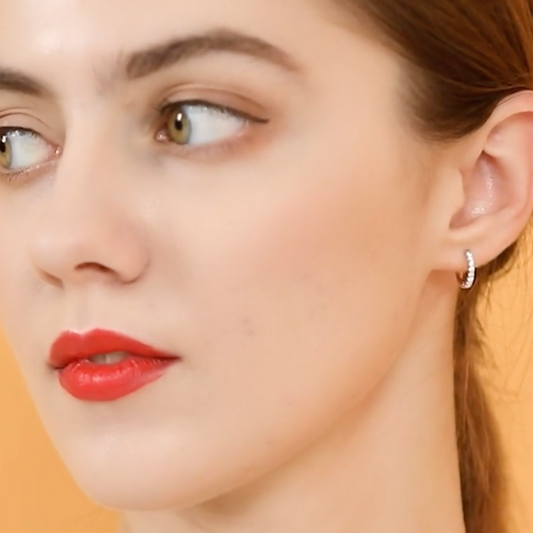 Small Earrings - Silver