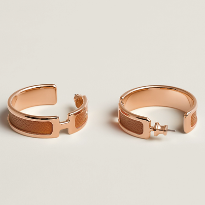 Helena Freya Earrings - Rose Gold