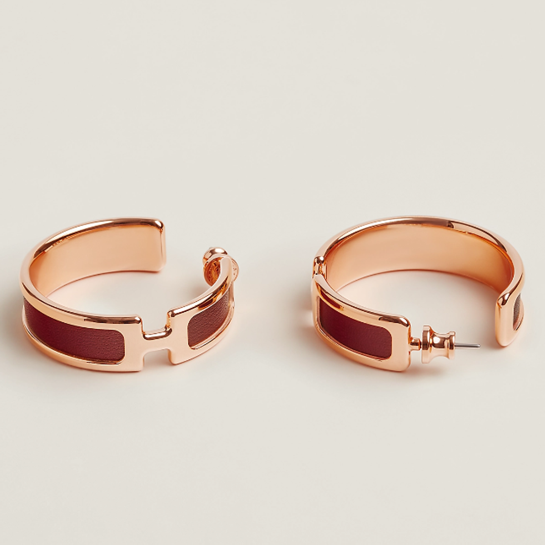 Helena Freya Earrings - Rose Gold