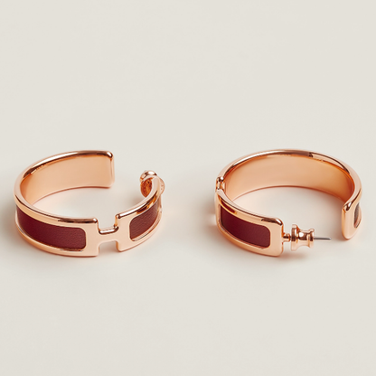 Helena Freya Earrings - Rose Gold